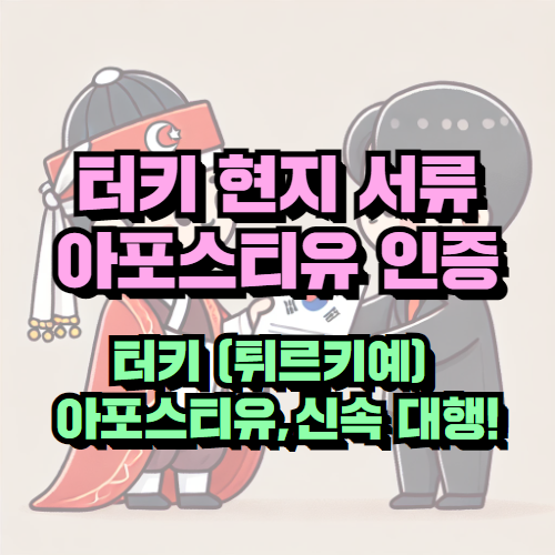 튀르키예 졸업증명서 아포스티유, 10일 만에 발급받은 후기